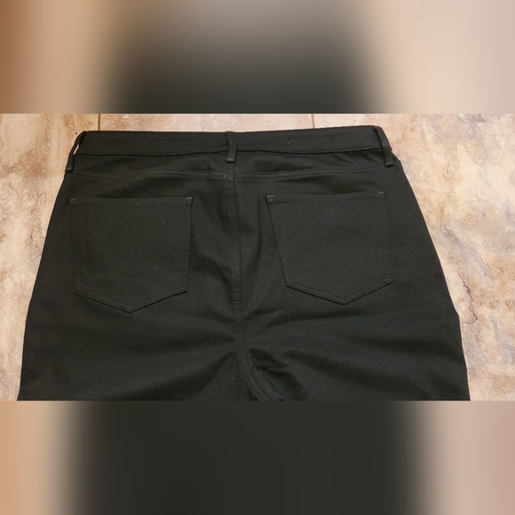 NEW NYDJ Slim Bootcut Black Rinse Stretch Jeans Womens Size14 - Picture 6 of 9